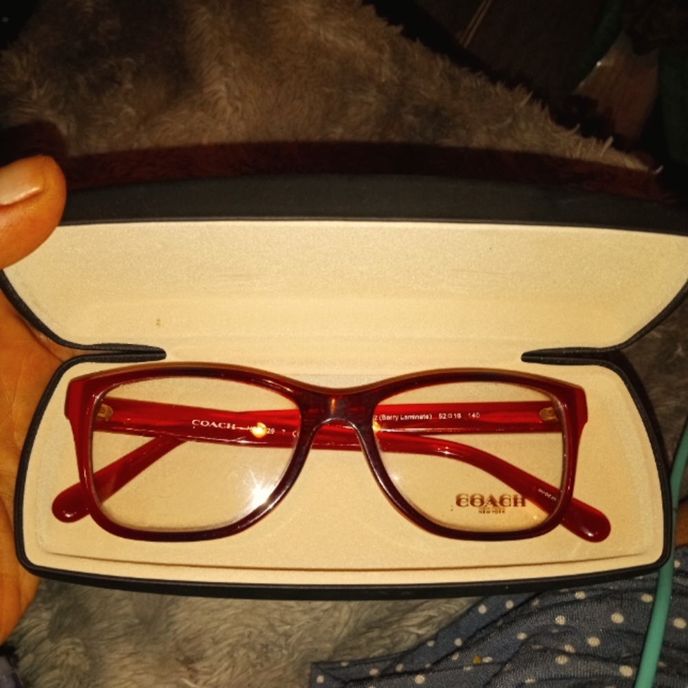 Coach designer classes Red in color non prescription withaàa at ßàÁ2